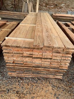 Kvalitní modřínová prkna 15x3x400 - 2