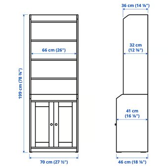 Skříň IKEA Hauga - 2
