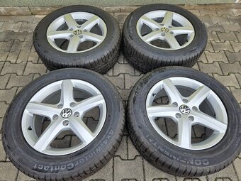 5x130 18 8J ET53 orig. VW Touareg vč. zim.pneu - 2