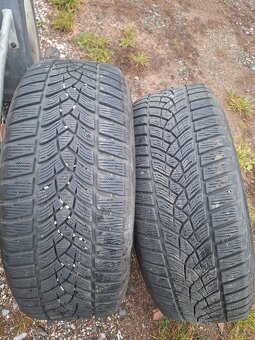 ORIGINÁL ALU KOLA AUDI 5x112 R16 SE ZIMNÍMI PNEU - 2