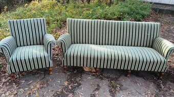 Starožitná sedací souprava 3+1+1 - 2