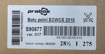 Boty polní ECWCS 2010 - 2