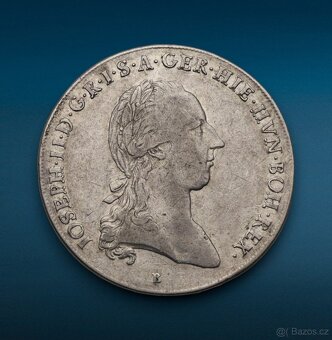 Strieborný Krížový Toliar 1784 B - Jozef II. - 2