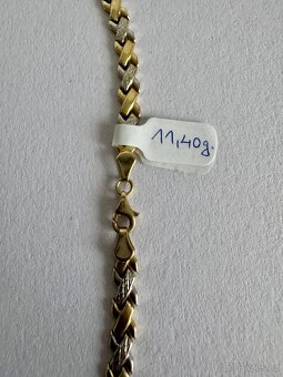 Náhrdelník zlatý 14K, 43 cm, 11,40 g - 2