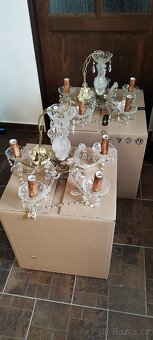 Prodám skleněné lustry - 2