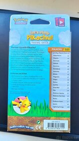 Originální Pokémon theme deck Let's play Pikachu - 2