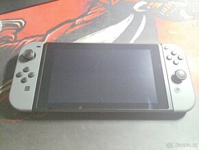 Nintendo Switch - šedý, repasovaný grading: A (+3 hry) - 2