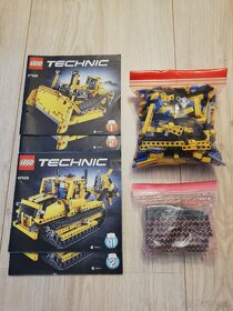 Lego Technic 42028  buldozer, dva v jednom - 2