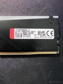 Kinsgton FURY 32GB KIT DDR5 6000MHz CL36 Beast Black RGB - 2