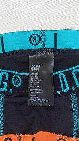 2 dlouhé spodní kalhoty z H&M vel.164/170 - 2