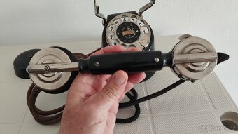 Starý telefon TELEGRAFIA z roku 1927 tzv.kopýtko - 2