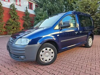 VW Caddy 1.9 TDI 77kW,7.Míst,Tažné,Klima,Serviska. - 2