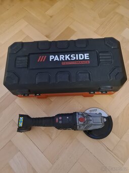 Aku úhlová bruska parkside - 2