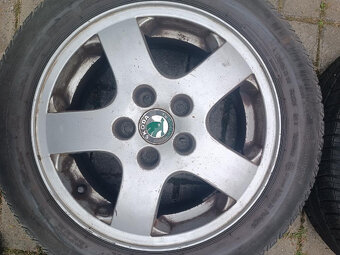 Alu kola 6Jx14H2, 5x100, ET38 originál Skoda Fabia 1 - 2