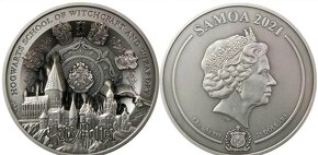 Harry Potter 1kg strieborna minca - 2
