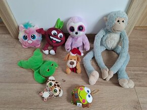 Plyšáci mix - více foto, Olaf, Minnie, Doba ledová, Šmoula - 2