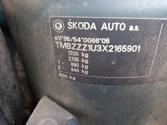 Škoda Octavia I,1,6 55kw,BEZ KOROZE - 2