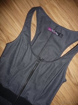 Šedé šaty TRF Collection vel.S - 2