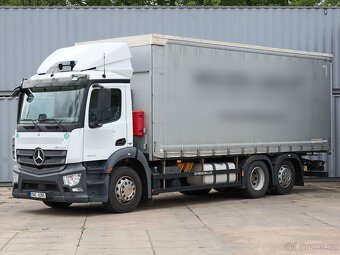 Mercedes-Benz ANTOS 2543 L,  EURO 6, 18 PALET, PLACHTA XL, H - 2
