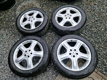 Al. disky 19 - 5x112 - Mercedes Benz + pneu. 255/50/19 - 2
