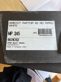 Lyžáky nové Head Raptor B2 RD - vel. 24,5 - 2