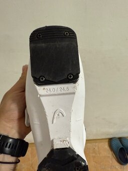Dětské lyžáky vel. 38 (24-24,5 cm), flex 60 - 2