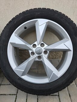 Originální 19" ALU kola Audi se zimním obutím Goodyear - 2