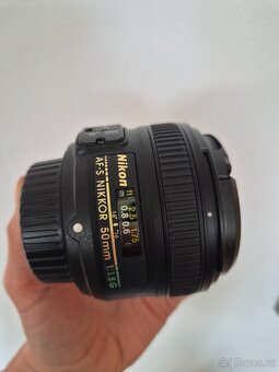 Objektiv Nikon 50 mm f/1.8 G AF-S - 2