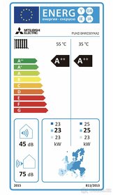 Tepelné čerpadlo Mitsubishi Zubadan 23-28 kW, NOVÉ - 2