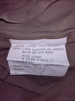 Funkční triko FR Britské armády - dlouhý rukáv - 2