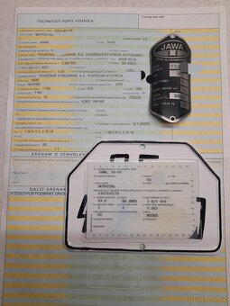 Jawa 50 typ 05 rok 1962 rám s TP - 2