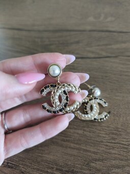 Stříbrné náušnice Channel - 2