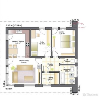 Bungalov 3+1 (86 m2) Chomutov - 2