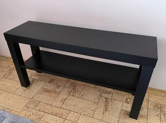 Stolek pod TV IKEA Lack (černý). - 2