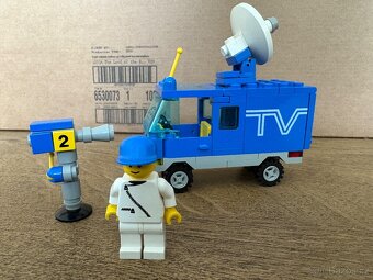 Lego 6661 Town Tv Van - 2