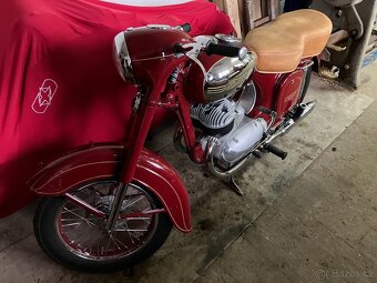 Jawa 350/354, půlbuben r.v.1955 - 2