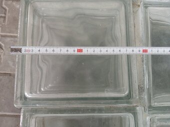 Luxfery Glassblocks čirá cca 5 m2 125.ks - 2