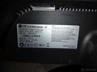 LG 23" LCD monitor W2343T-PF - 2