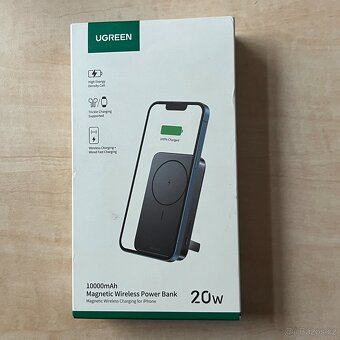Nová, nepoužitá magnetická 10000 mAh powerbanka Ugreen - 2
