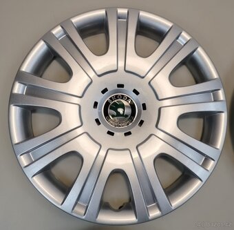 Poklice Škoda 15" 4ks - 2