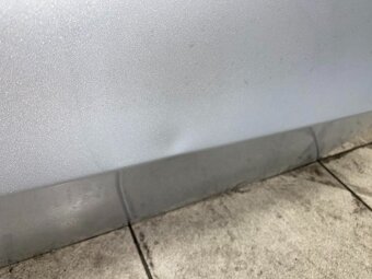 Pravé zadní dveře stříbrná LX7W Audi A8 D4 4H sedan 2012 - 2