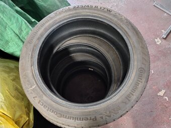 Zánovní pneumatiky Continental PremiumContact 7 225/45/17 - 2
