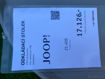 Stolky JOOP Nove 3 ks - 2