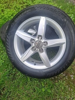 Alu kola 5x112 originál Audi 205/60 R16 - 2