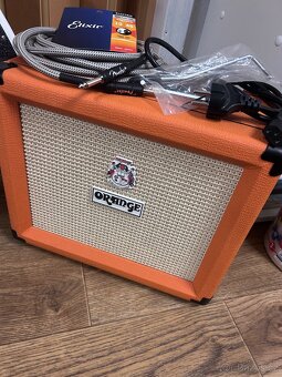 Kompletní set - Squier Stratocaster by Fender, combo Orange - 2