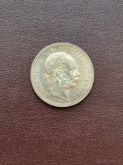 1 zlatník 1872 bz Františka Josefa I. - 2