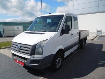 Volkswagen Crafter 2.0TDi Valník, 7. Míst, Klima, DPH  - 2