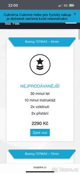 Dárkový poukaz na letecký simulátor B737max - BuďPilot - 2