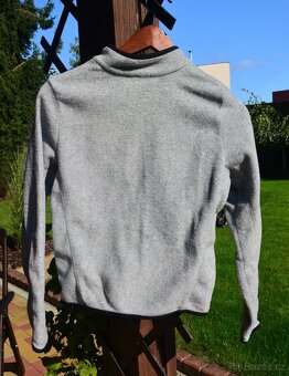 Dětská fleecová mikina zn. QUECHUA, šedá - 2