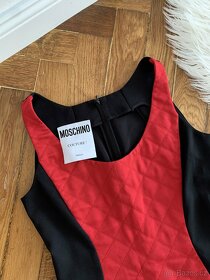 Luxusní dámské značkové šaty Moschino Couture - 2